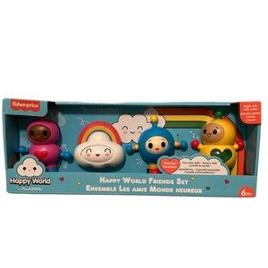 Fisher Price Happy World Friends Set NIB